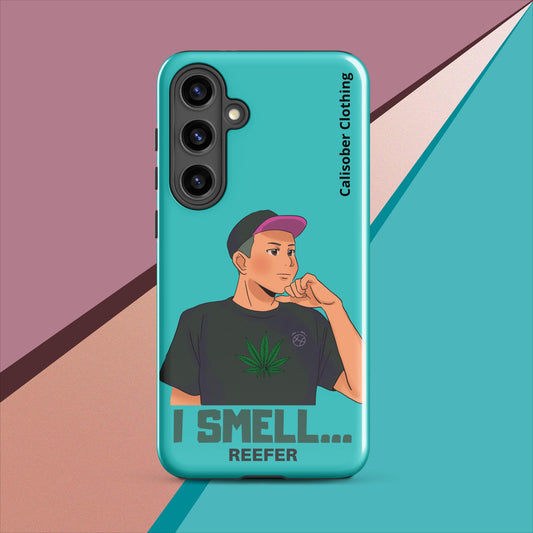 I Smell Reefer Tough case for Samsung® - Turquoise