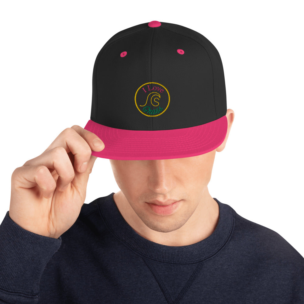 I Love Grass Snapback Hat - 5 Colours
