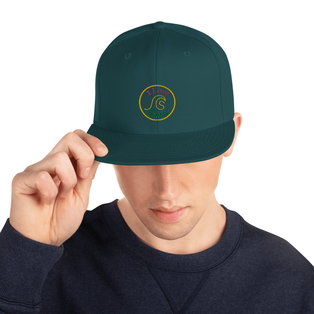 I Love Grass Snapback Hat - 5 Colours