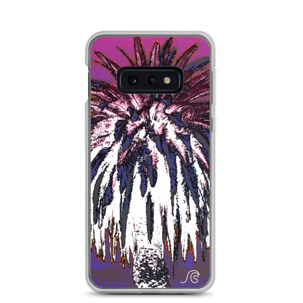 Palm Tree Hustle Samsung Case - Clear
