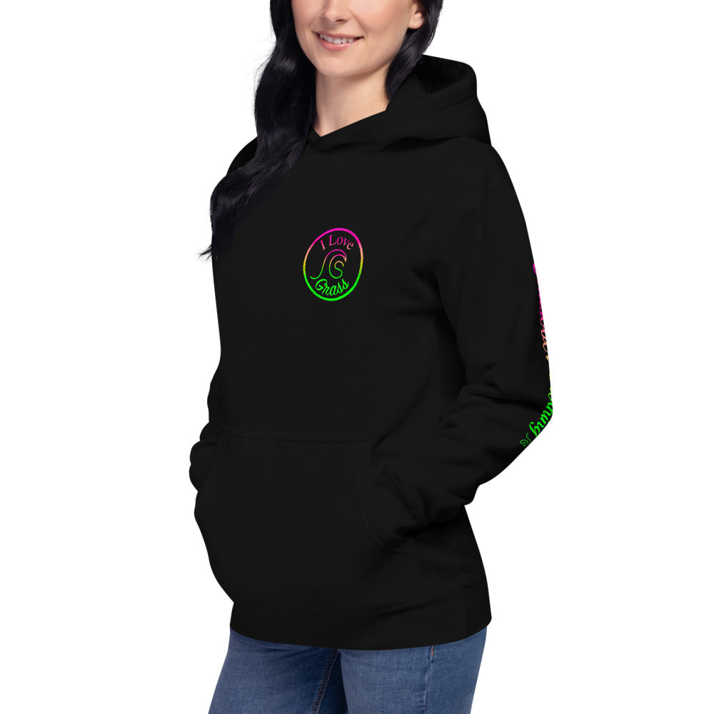 I Love Grass SE Premium Unisex Hoodie - 4 Colours