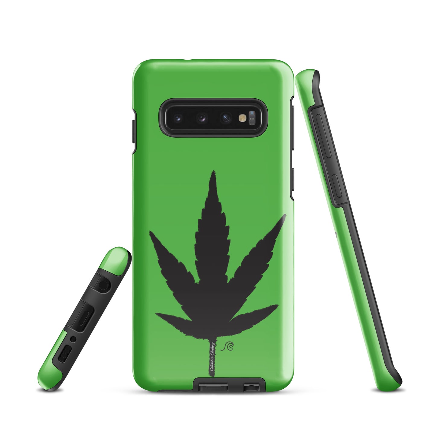 Cannabis Leaf Tough case for Samsung® - Green