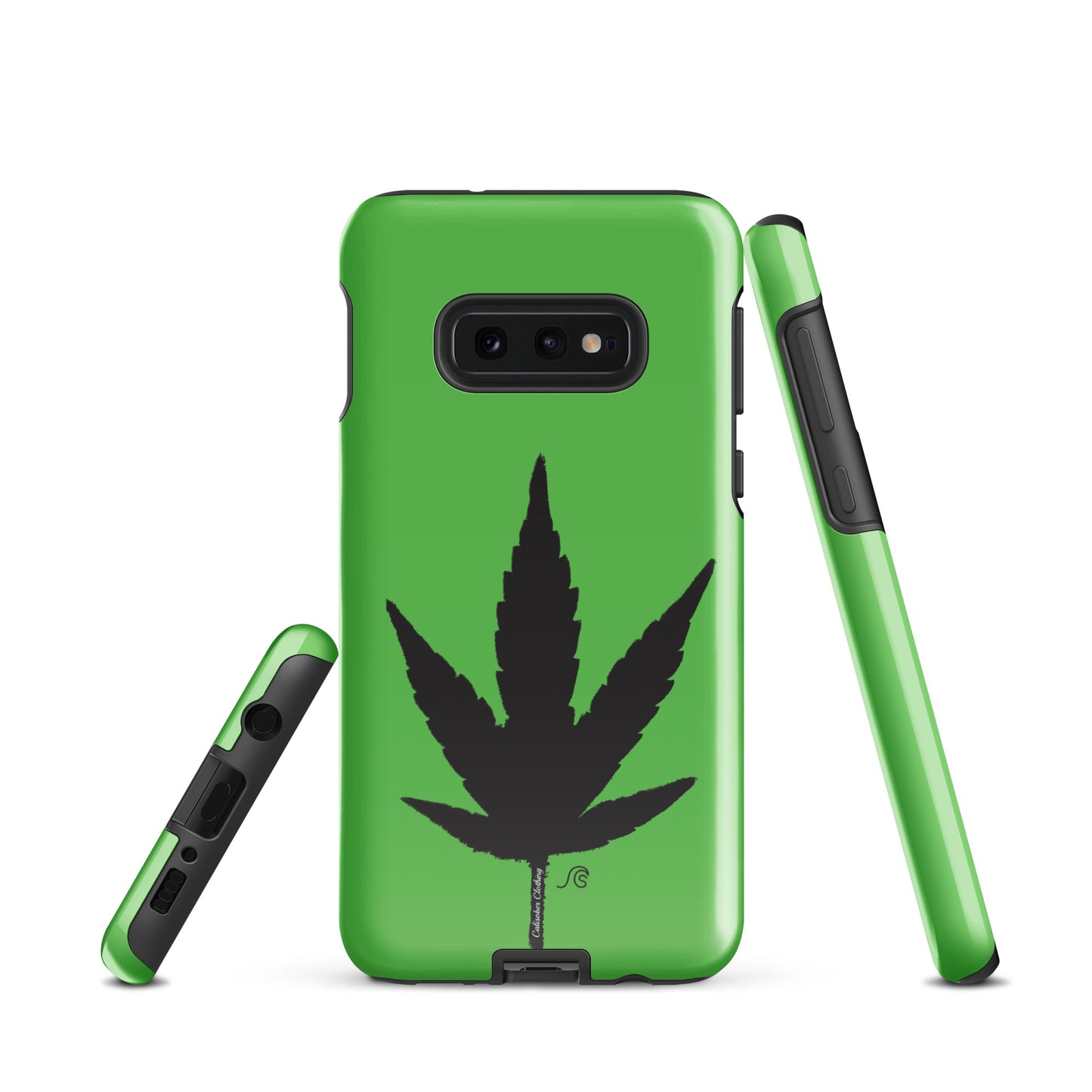 Cannabis Leaf Tough case for Samsung® - Green