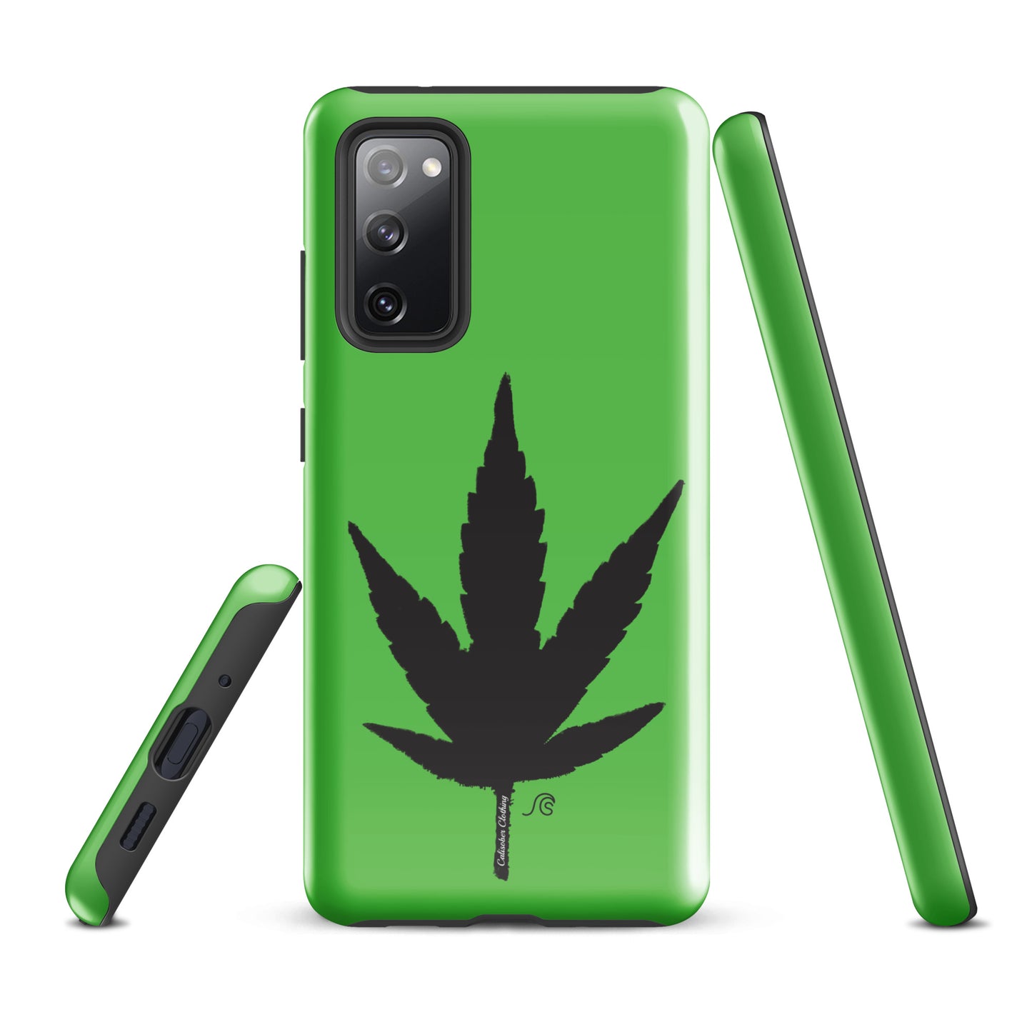 Cannabis Leaf Tough case for Samsung® - Green