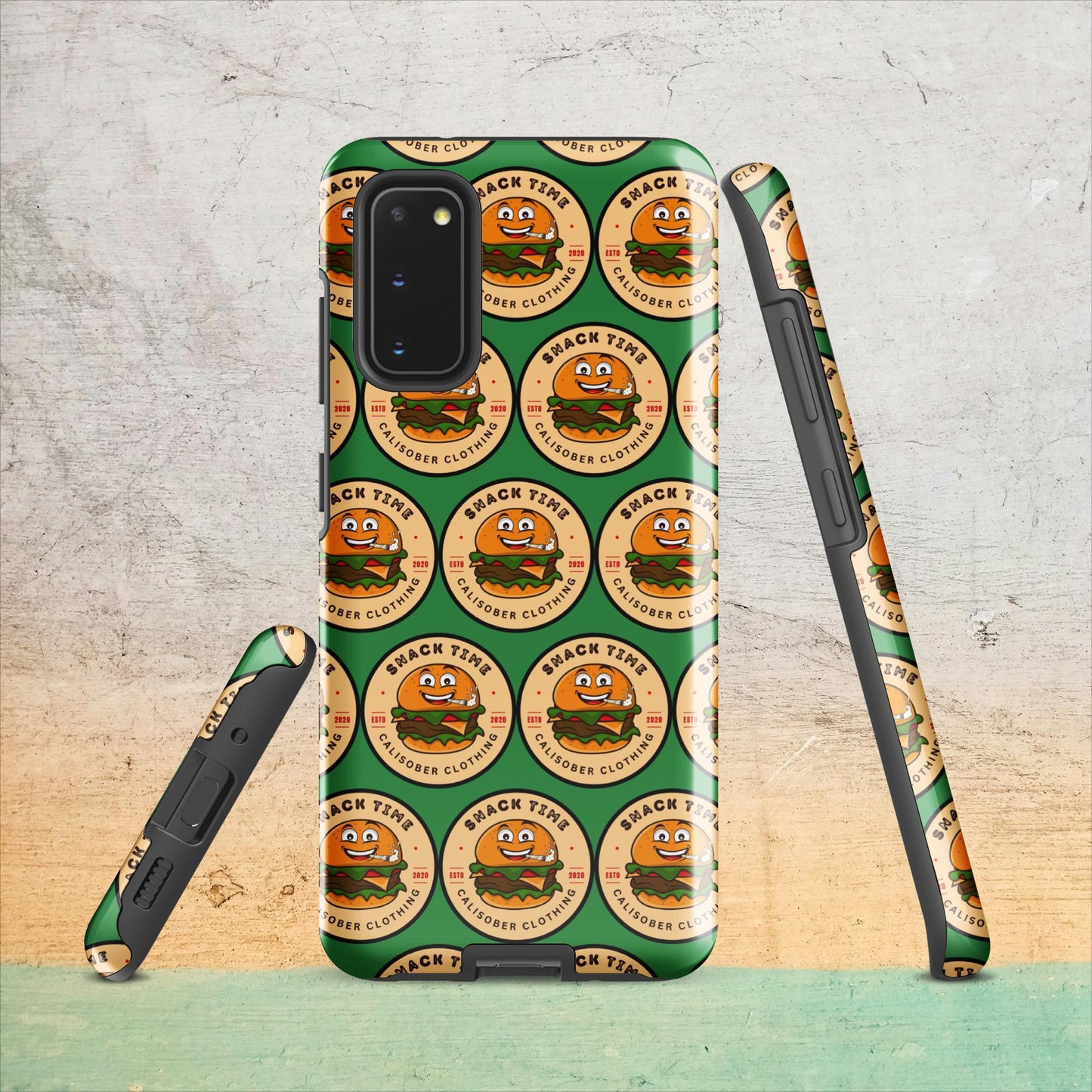 Snack Time! Tough case for Samsung® - Green