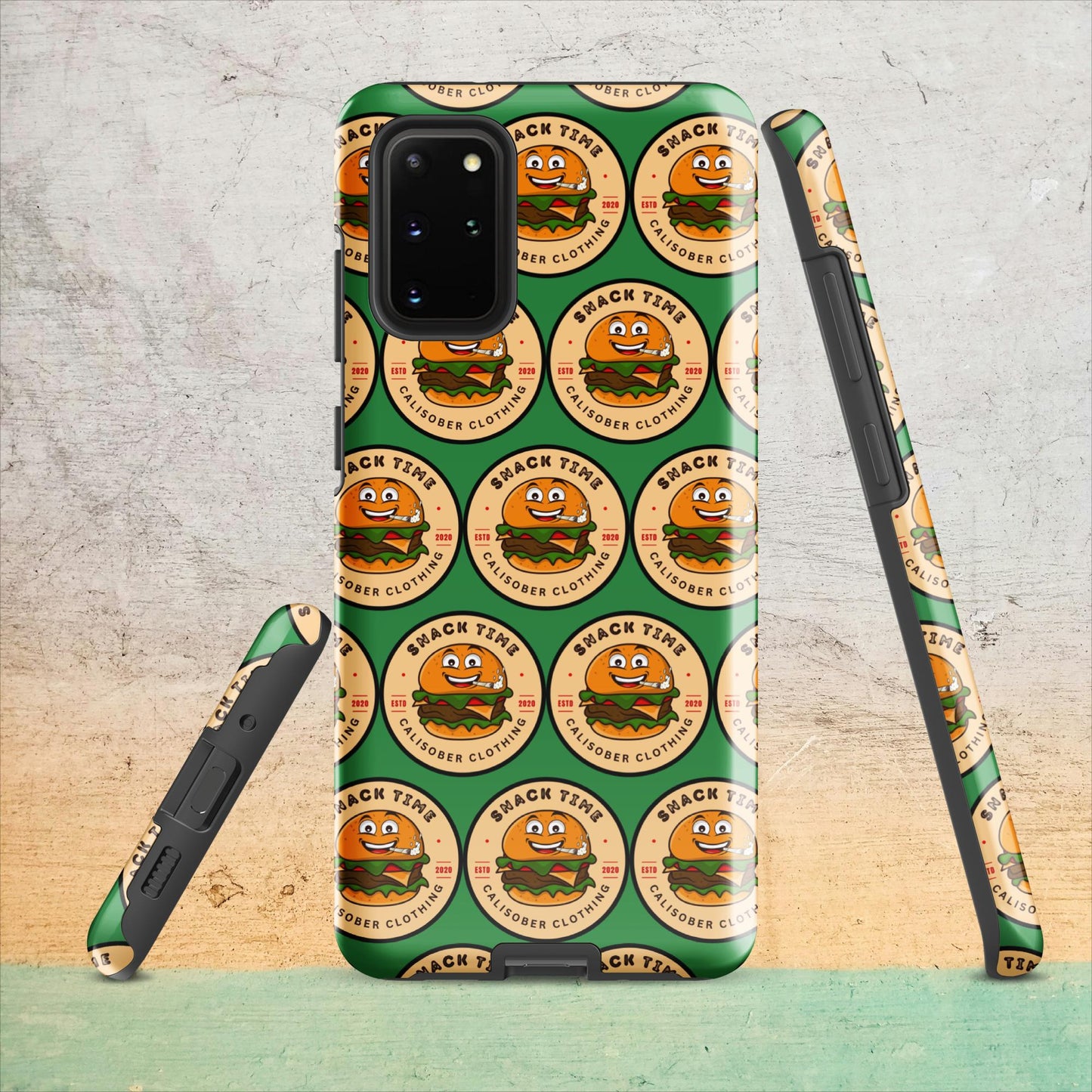 Snack Time! Tough case for Samsung® - Green