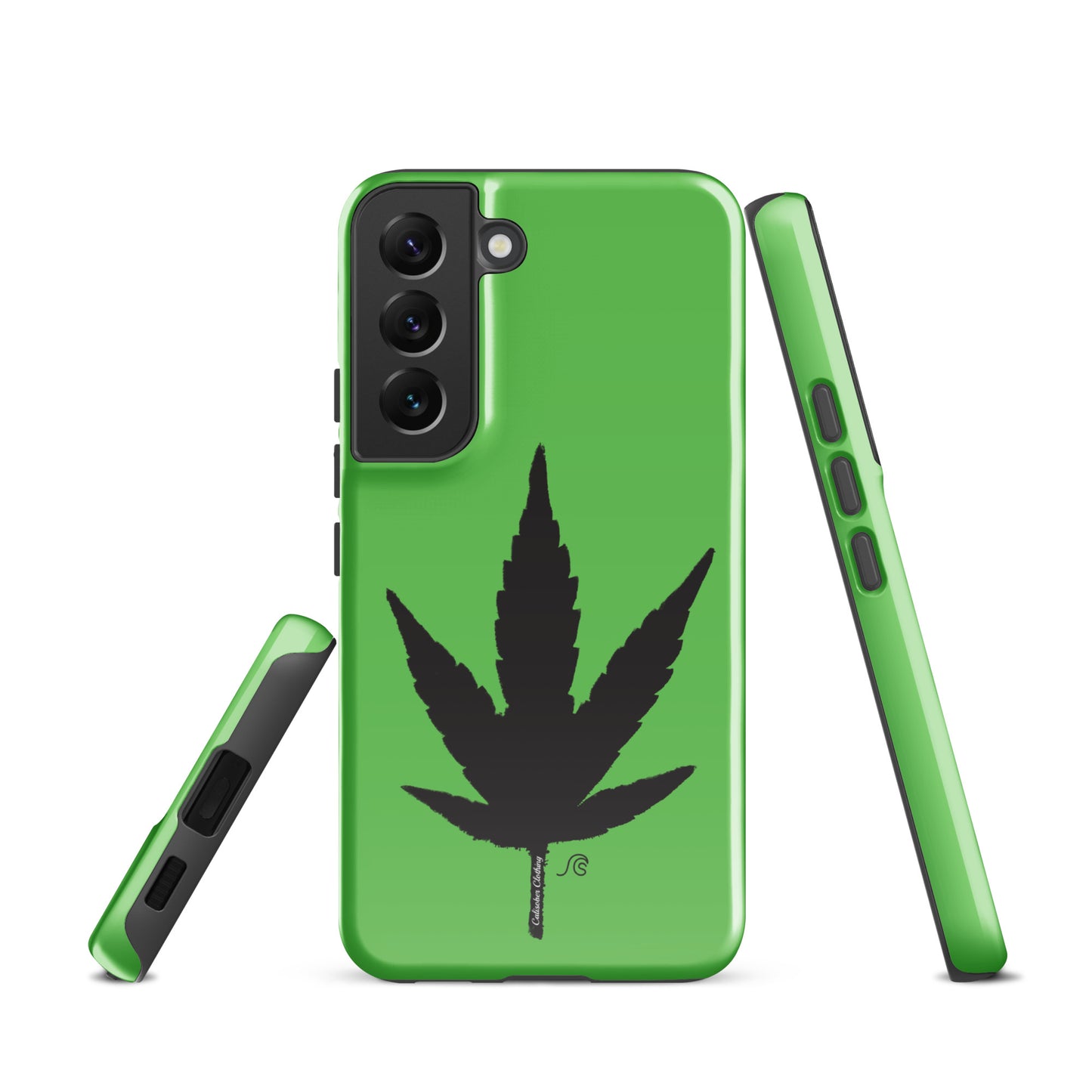 Cannabis Leaf Tough case for Samsung® - Green