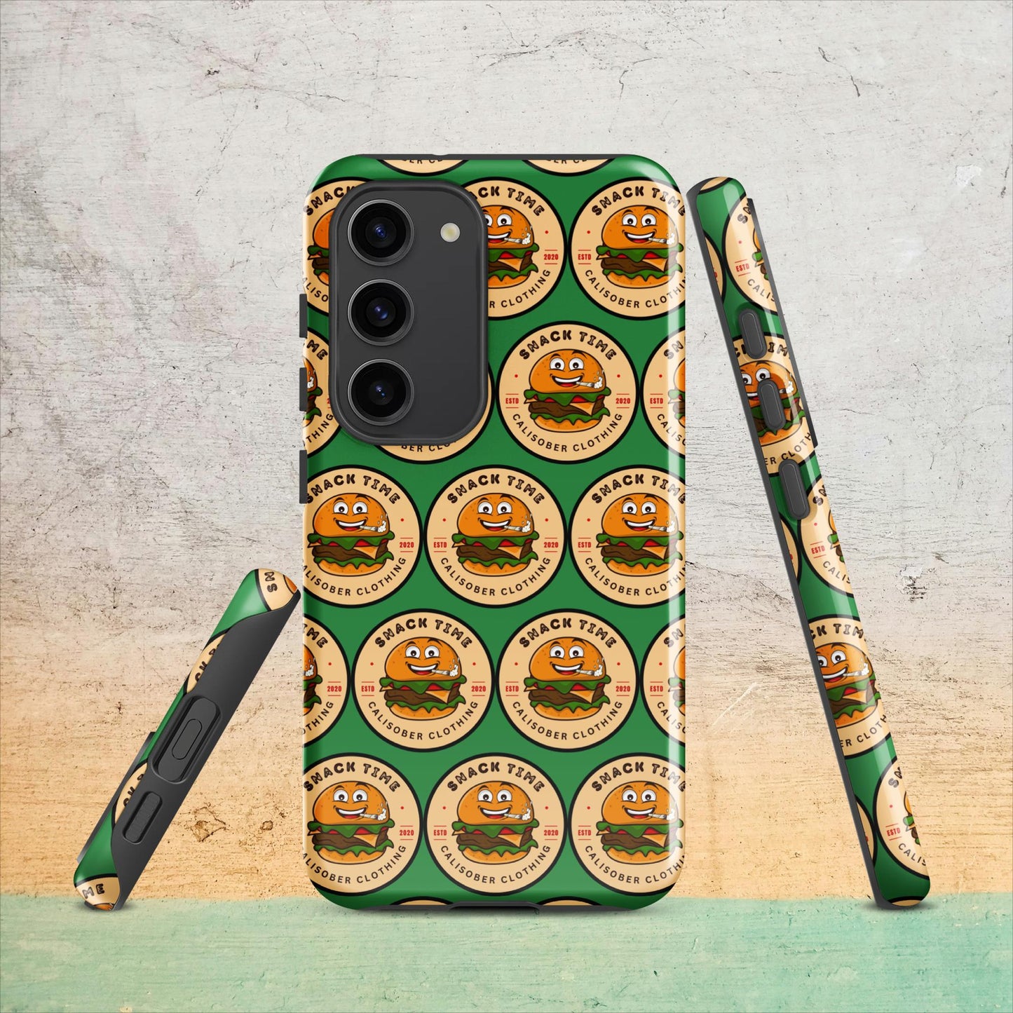 Snack Time! Tough case for Samsung® - Green