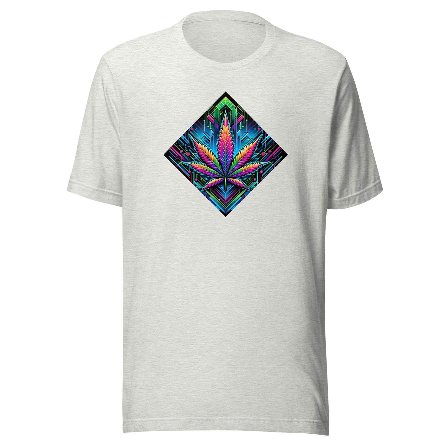 Cyberpunk Cannabis Leaf Unisex t-shirt - 5 colours