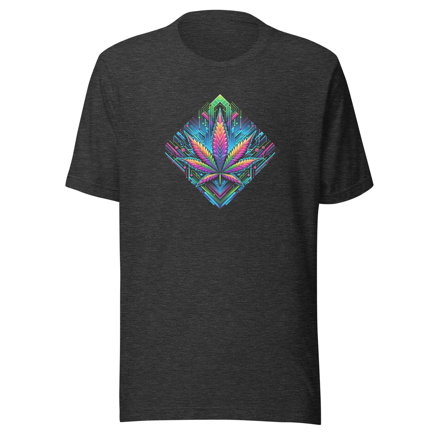 Cyberpunk Cannabis Leaf Unisex t-shirt - 5 colours