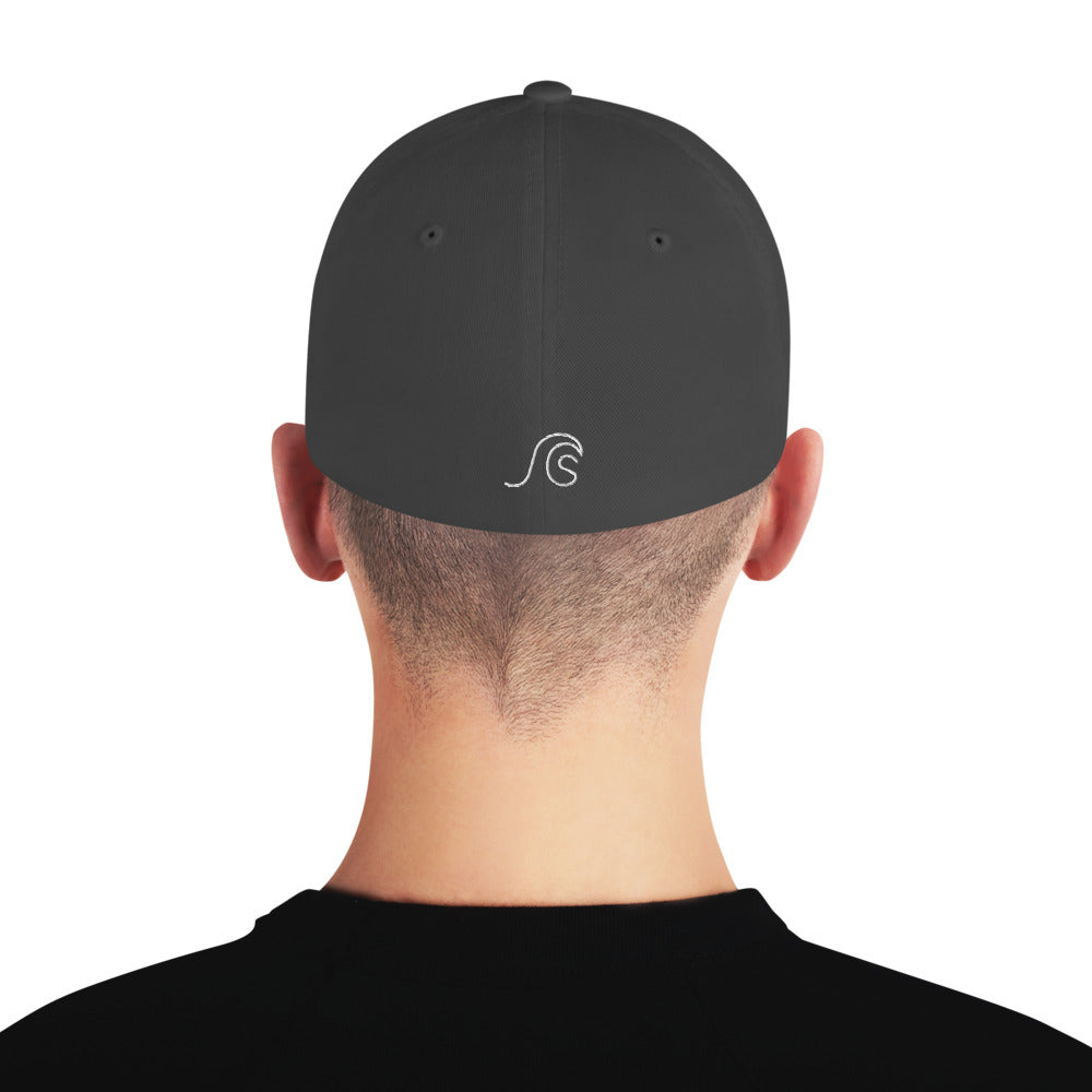 Tri-Wave Structured Fitted Cap - 5 Colours