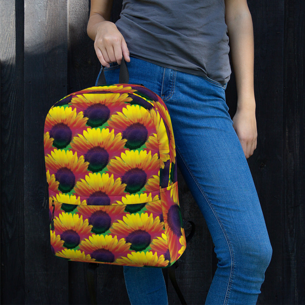 Sunflower Frenzy Backpack