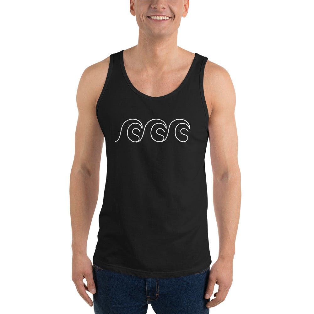 Tri-Wave Unisex Premium Tank Top - 6 Colours