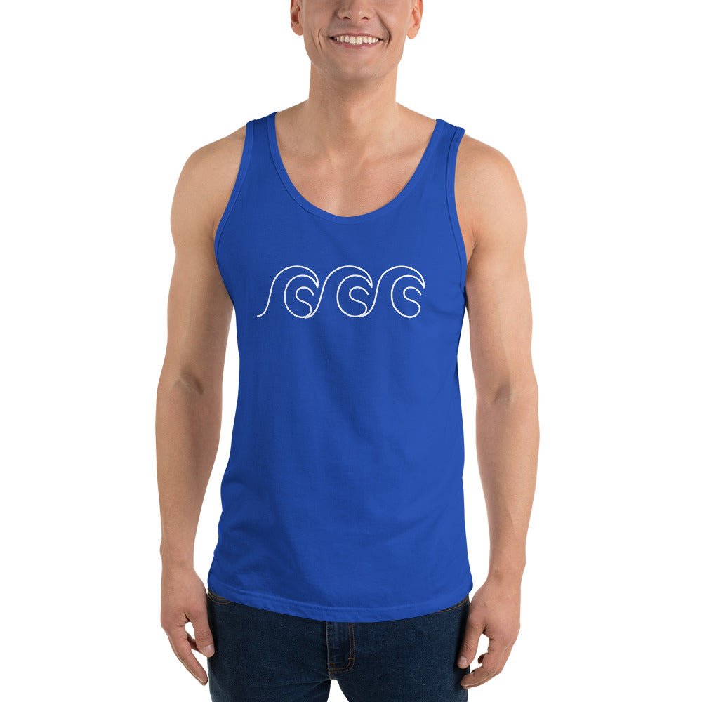 Tri-Wave Unisex Premium Tank Top - 6 Colours