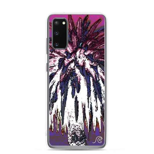 Palm Tree Hustle Samsung Case - Clear