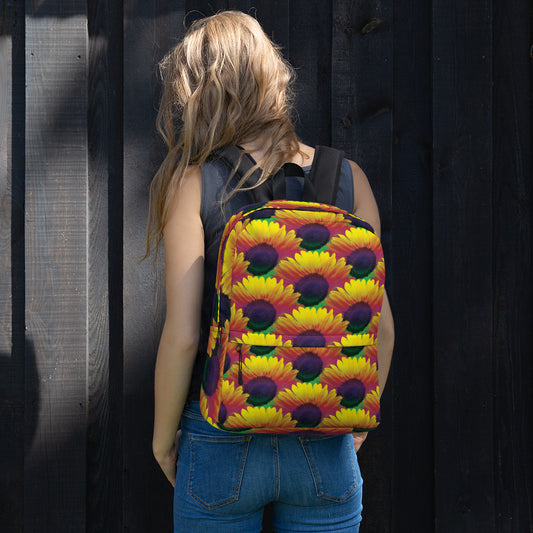 Sunflower Frenzy Backpack