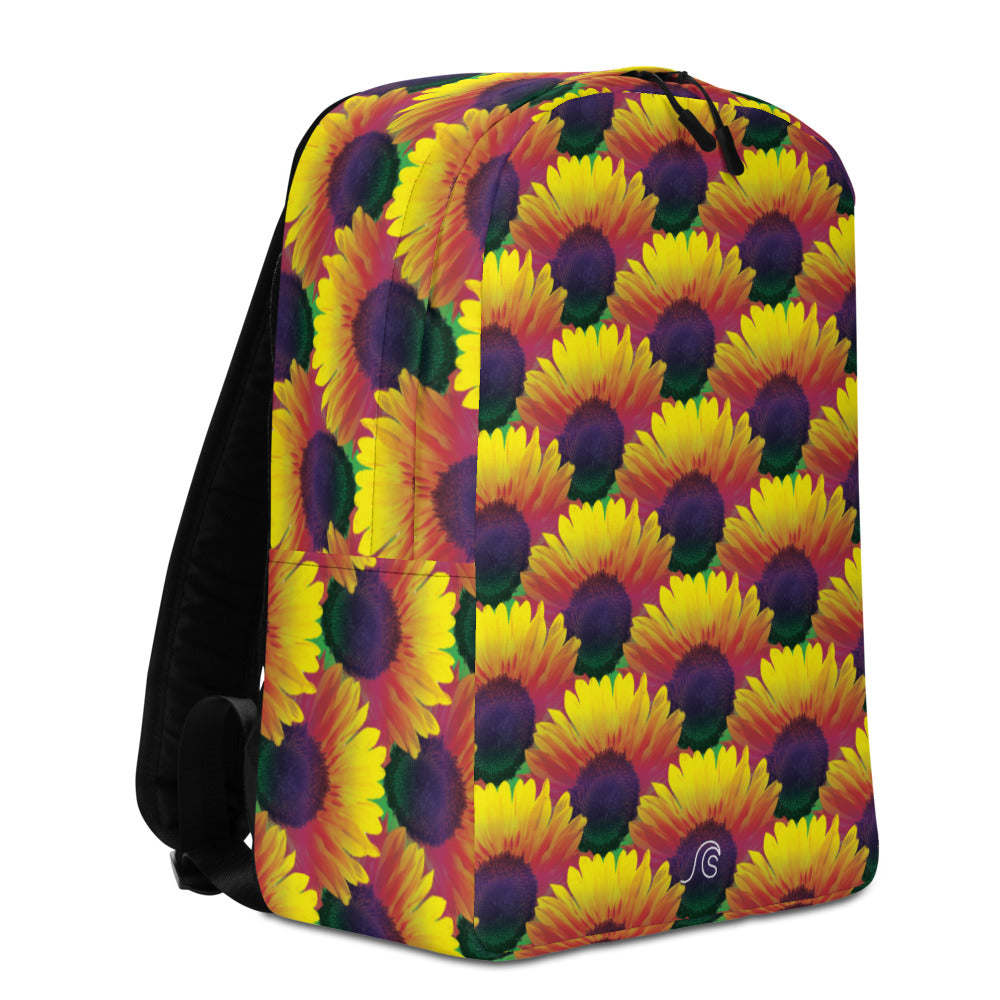 Sunflower Frenzy Minimalist Backpack