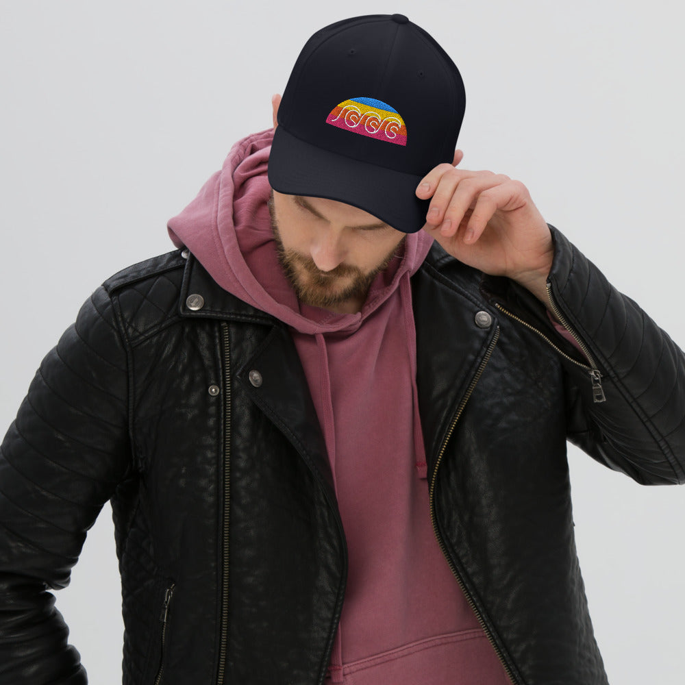 Sunset Chill Structured Fitted Cap - 5 Colours