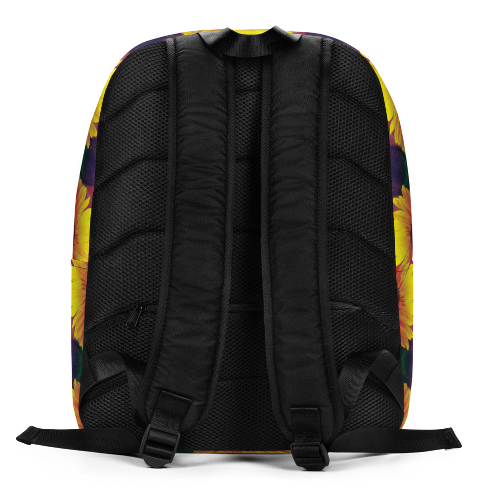 Sunflower Frenzy Minimalist Backpack