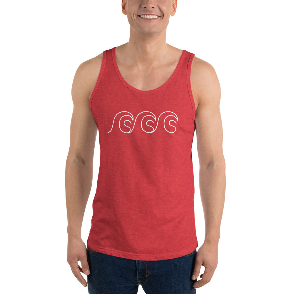 Tri-Wave Unisex Premium Tank Top - 6 Colours