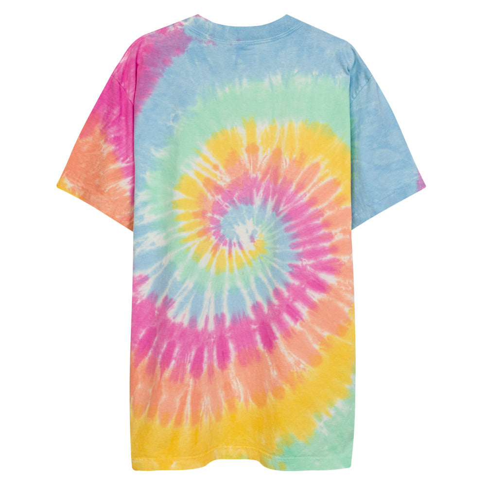 Paradise Palm Oversized tie-dye t-shirt - 1 colour