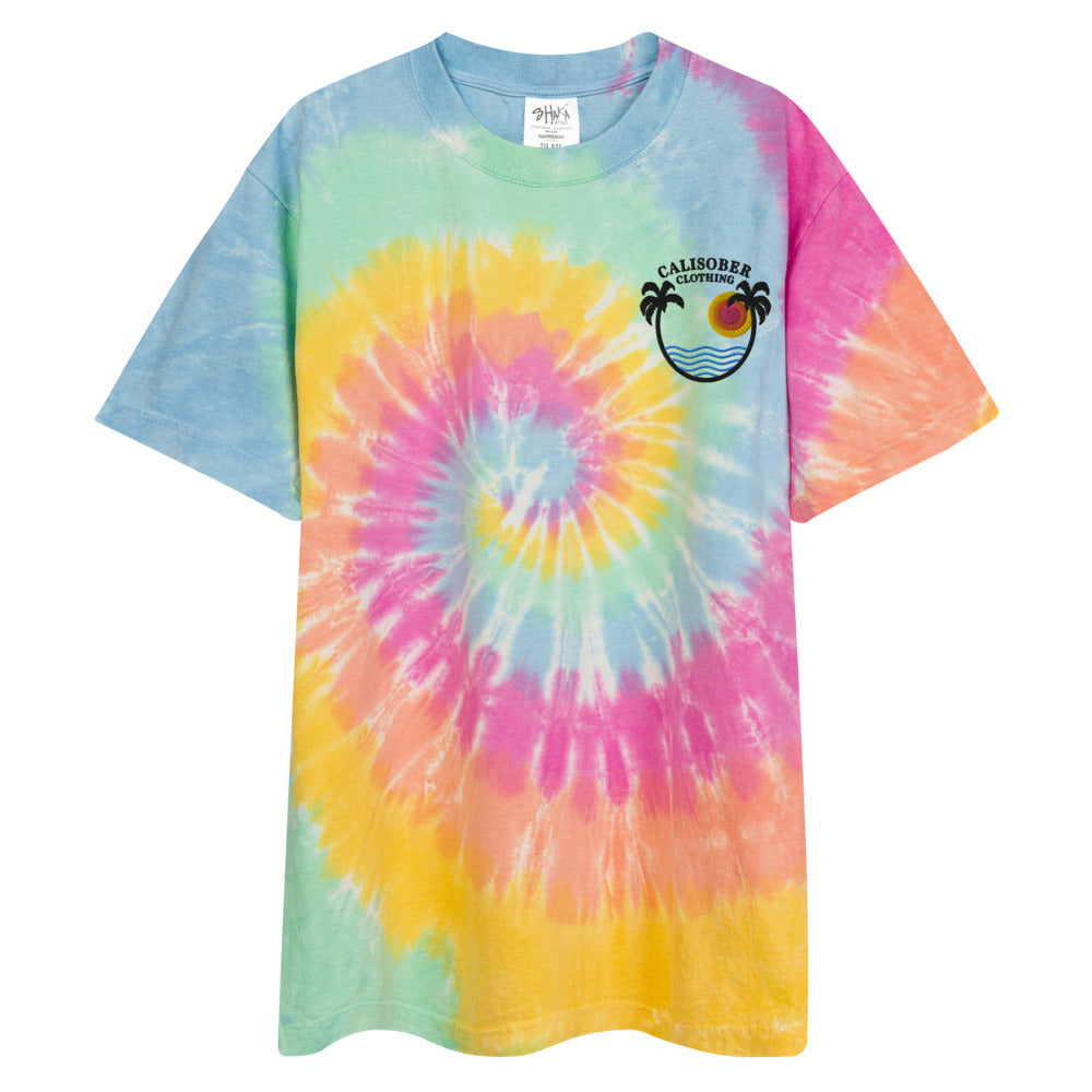 Paradise Palm Oversized tie-dye t-shirt - 1 colour