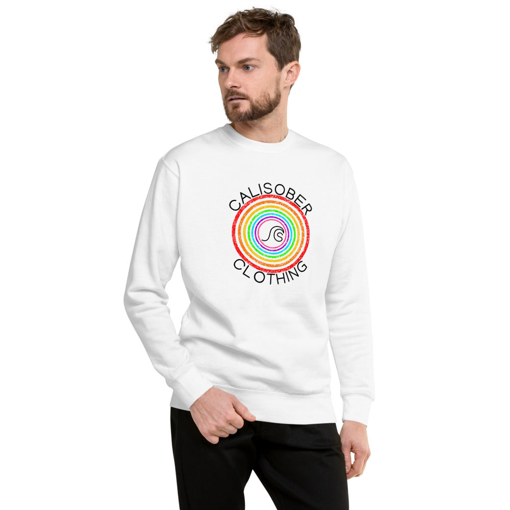 Love Is All Around Premium Unisex Fleece Pullover - 4 Colours