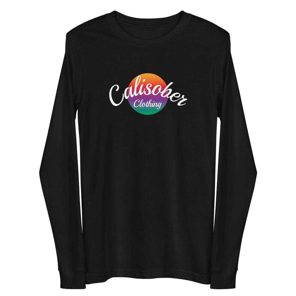 Planet Cali White Premium Unisex Long Sleeve Tee - 3 Colours