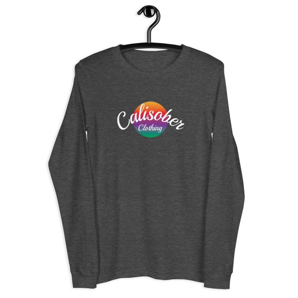 Planet Cali White Premium Unisex Long Sleeve Tee - 3 Colours