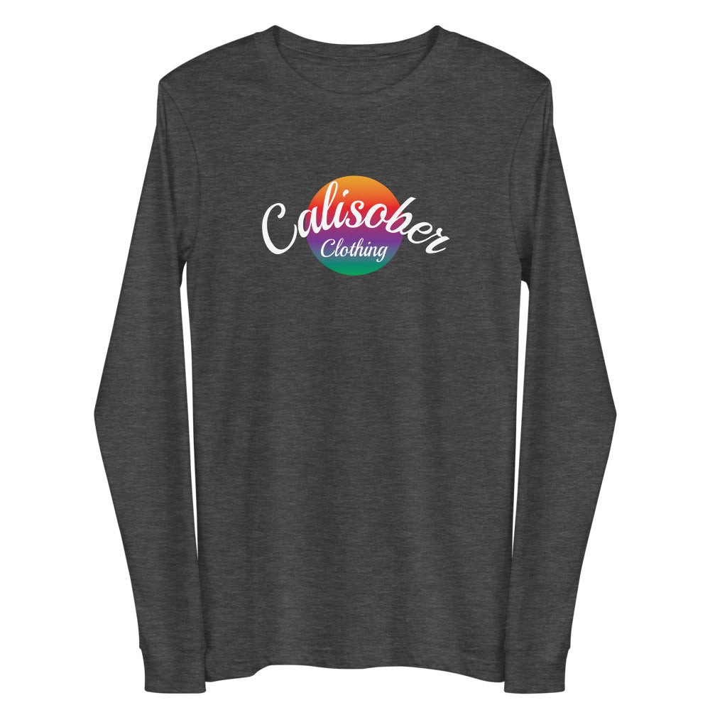 Planet Cali White Premium Unisex Long Sleeve Tee - 3 Colours