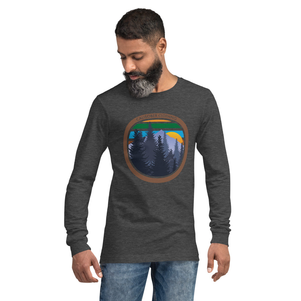 Mountain Life Premium Unisex Long Sleeve Tee - 5 Colours