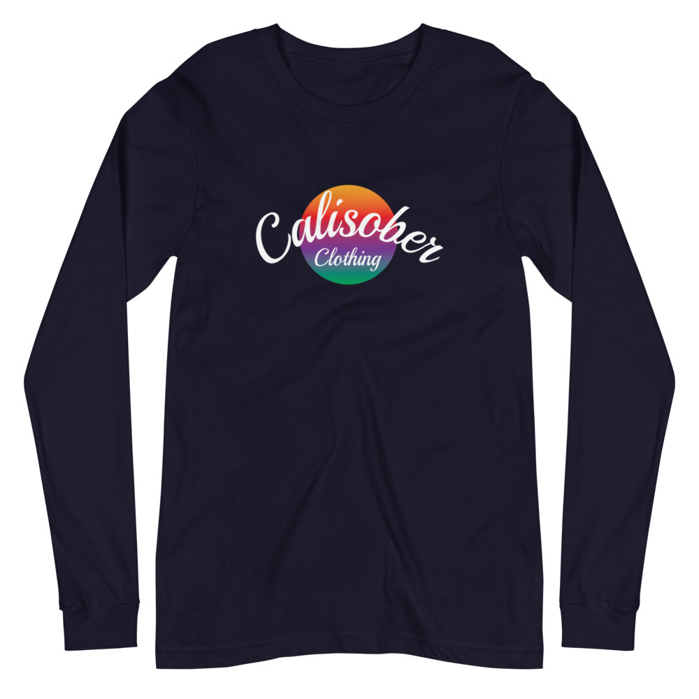 Planet Cali White Premium Unisex Long Sleeve Tee - 3 Colours