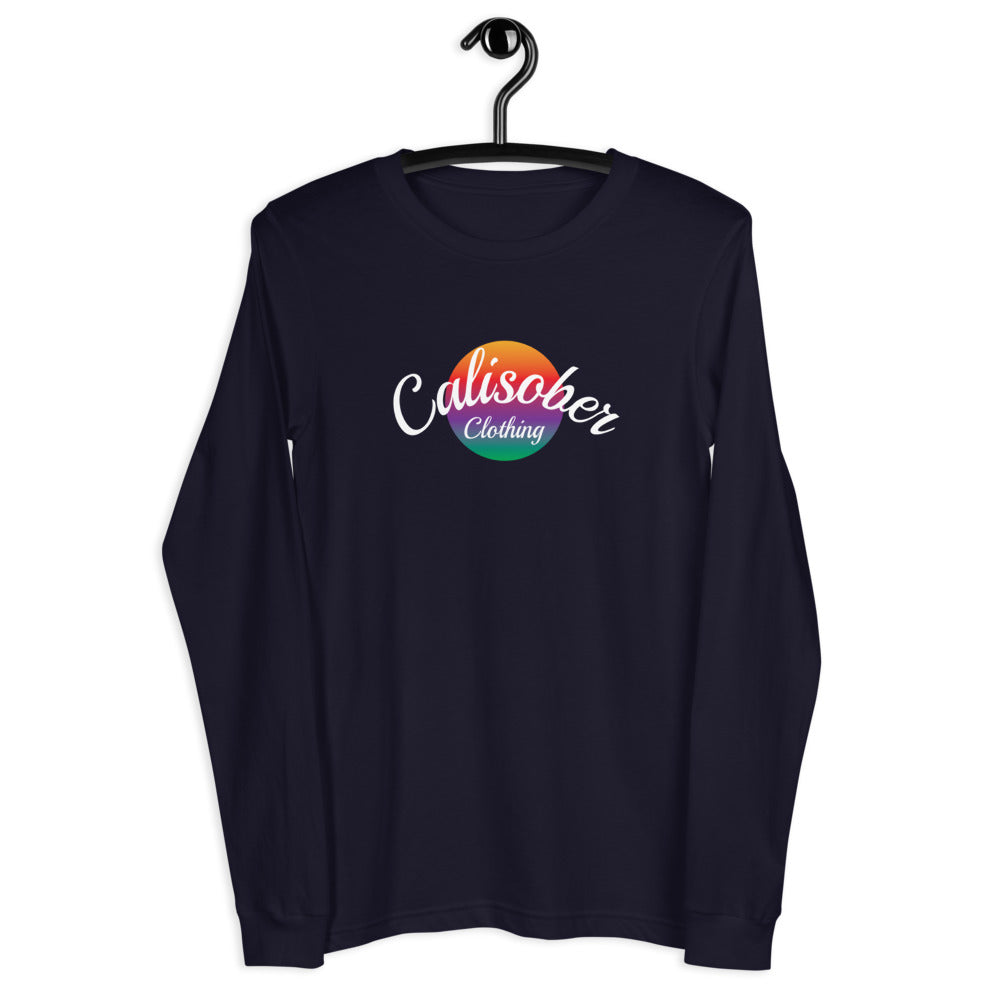 Planet Cali White Premium Unisex Long Sleeve Tee - 3 Colours