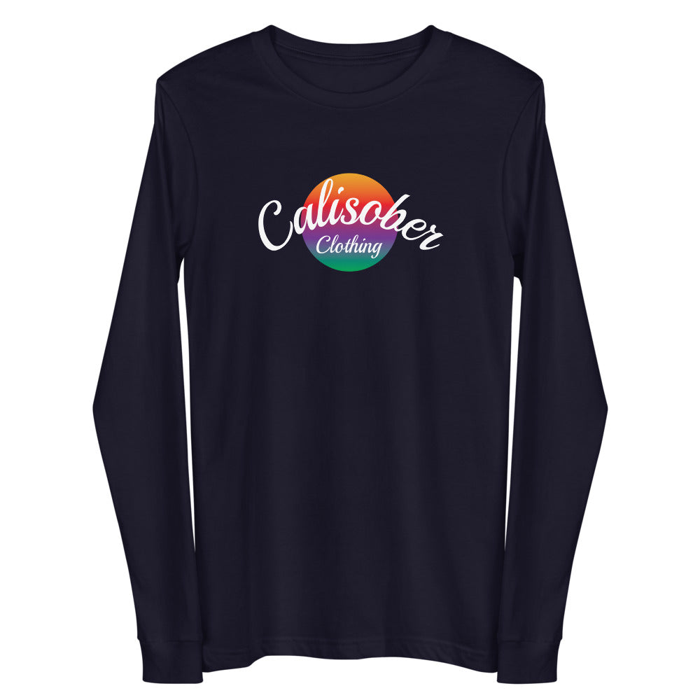 Planet Cali White Premium Unisex Long Sleeve Tee - 3 Colours