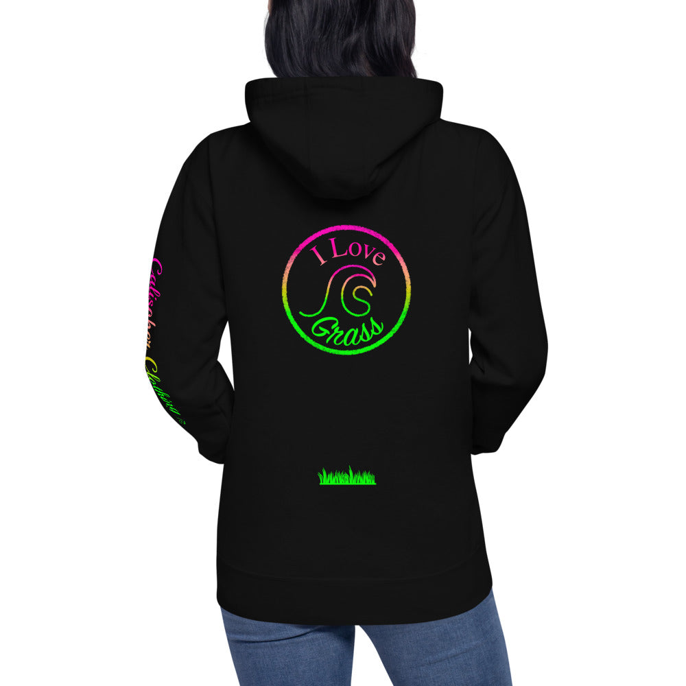 I Love Grass SE Premium Unisex Hoodie - 4 Colours