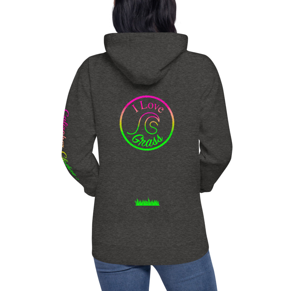 I Love Grass SE Premium Unisex Hoodie - 4 Colours