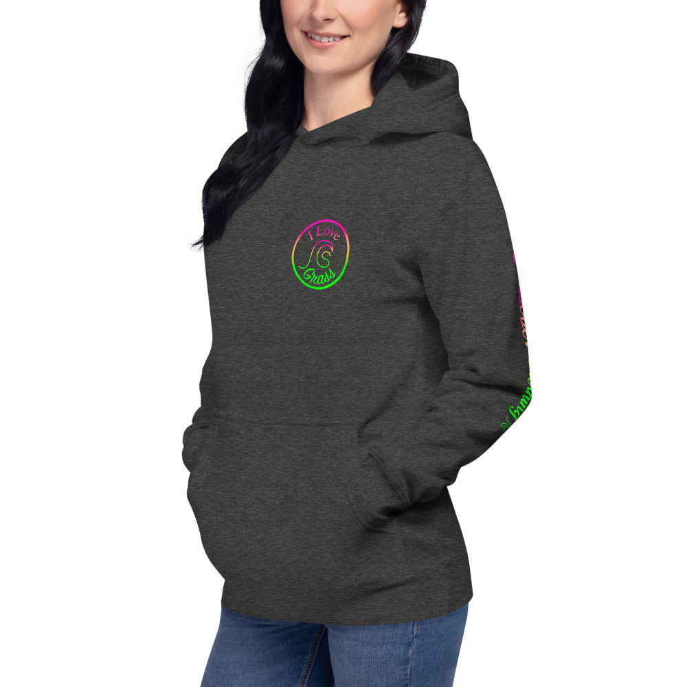 I Love Grass SE Premium Unisex Hoodie - 4 Colours