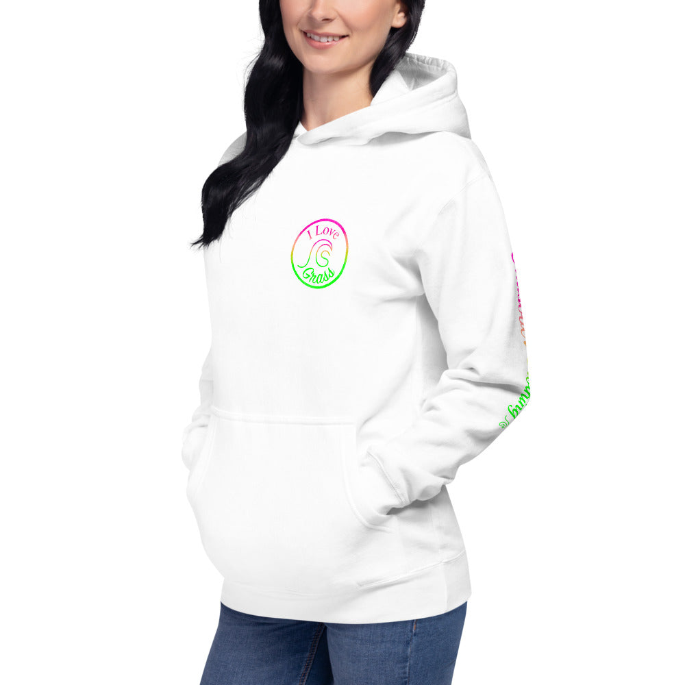 I Love Grass SE Premium Unisex Hoodie - 4 Colours