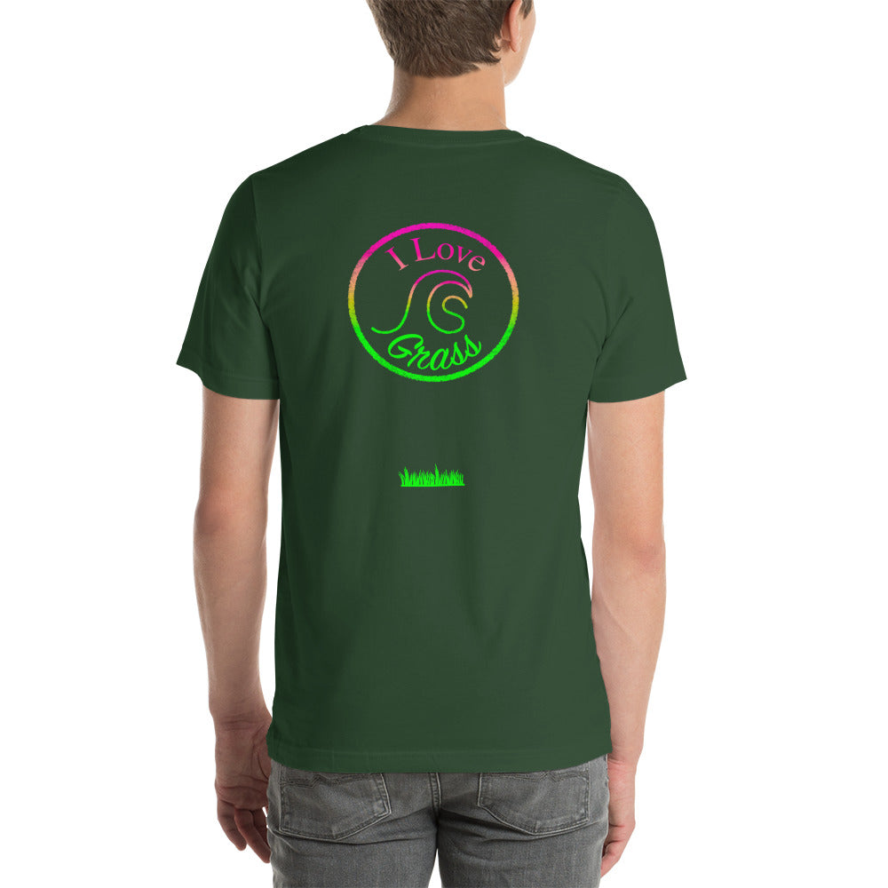 I Love Grass Unisex Premium Tee - 5 Colours