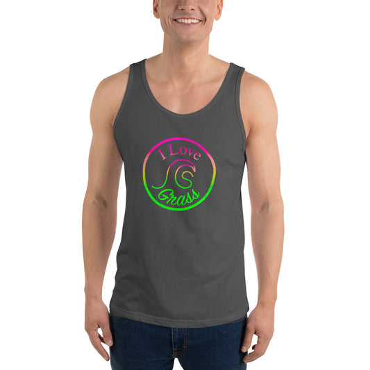 I Love Grass Premium Unisex Tank Top - 5 Colours