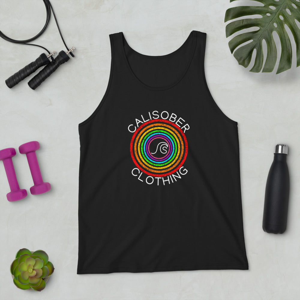 Love Is All Around Premium Unisex Tank Top - 5 Colours