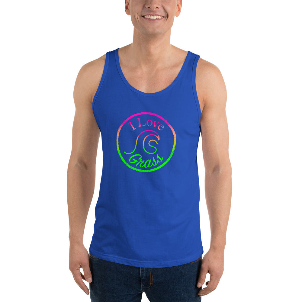 I Love Grass Premium Unisex Tank Top - 5 Colours