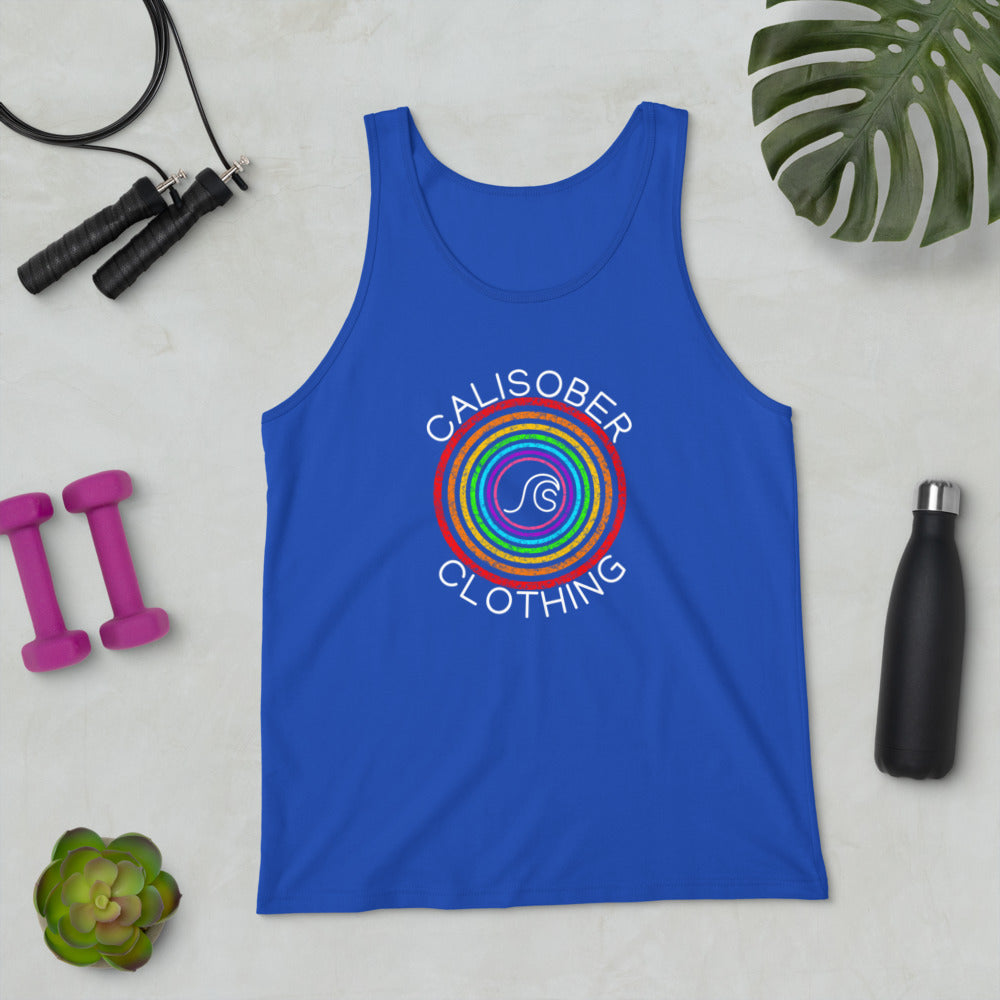 Love Is All Around Premium Unisex Tank Top - 5 Colours