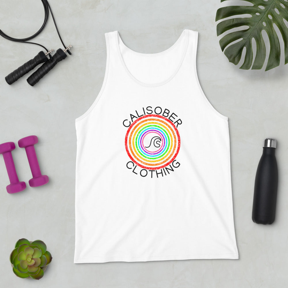 Love Is All Around Premium Unisex Tank Top - 5 Colours